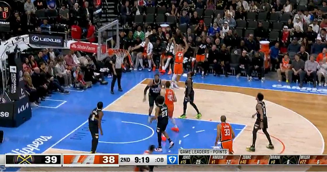 การเลือกรอบสองของ Clippers สองครั้งโพล่งออกมาทั้งคู่ และม้านั่งสำรองรวมกันเป็น 8 แต้มสามพอยน์เตอร์เพื่อเอาชนะนักเก็ตส์