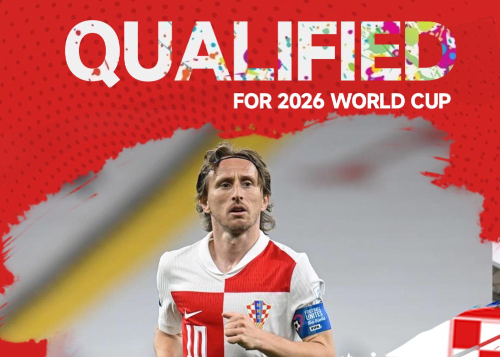 โครเอเชียคว้าอันดับหนึ่งของกลุ่มก่อนกำหนดหนึ่งรอบและผ่านเข้าสู่ฟุตบอลโลกเป็นครั้งที่ 7!