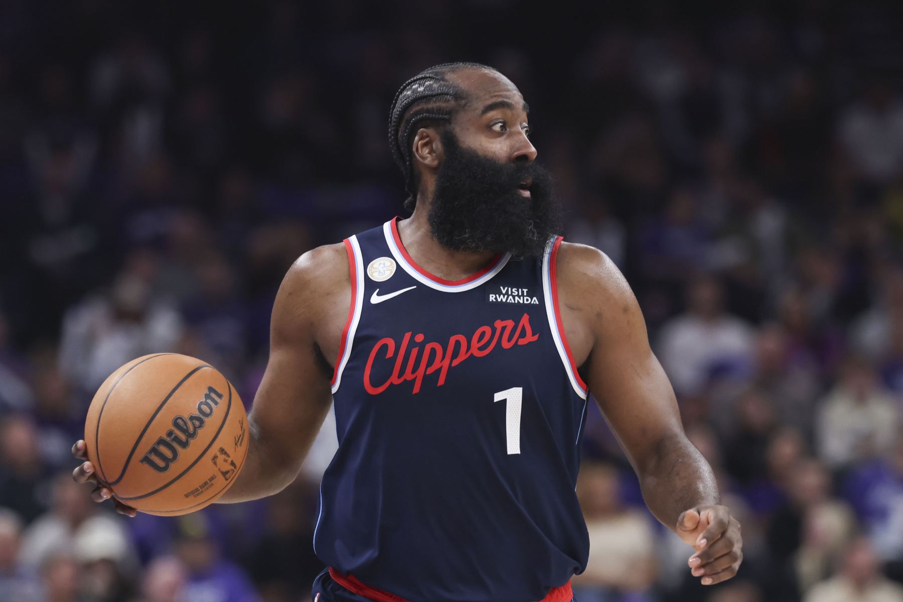 ฮาร์เดนมีทริปเปิล-ดับเบิ้ล 8 ครั้งในอาชีพ Clippers ของเขา ซึ่งมากที่สุดในประวัติศาสตร์ทีม และมากกว่า 40 ทริปเปิลดับเบิล เป็นอันดับสองในประวัติศาสตร์ NBA